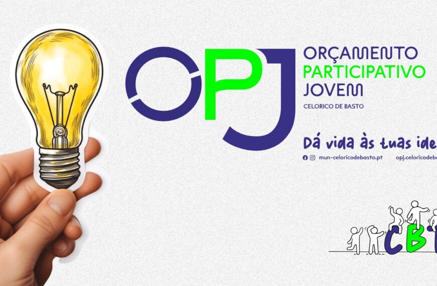Município de Celorico de Basto lança segunda edição do Orçamento Participativo Jovem com uma verba de 20.000€ para o projeto vencedor