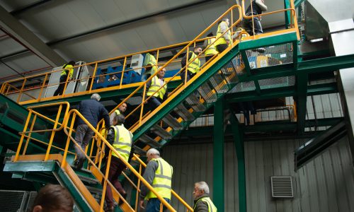 Funcionários do Município visitam aterro sanitário