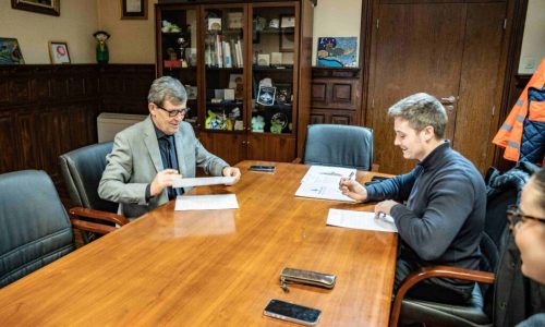 Assinatura de protocolo