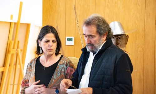 Exposição de escultura