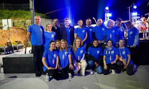 caminhada noturna - equipa de trabalho da CPCJ