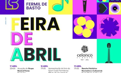 cartaz feira de abril