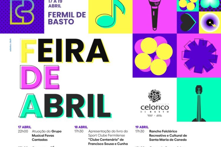 cartaz feira de abril