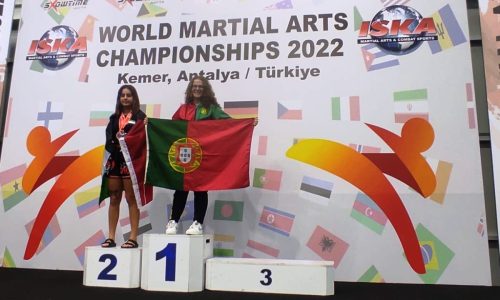 Vencedores de kickboxing na Turquia