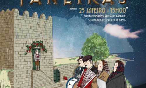 cartaz informativo das Janeiras