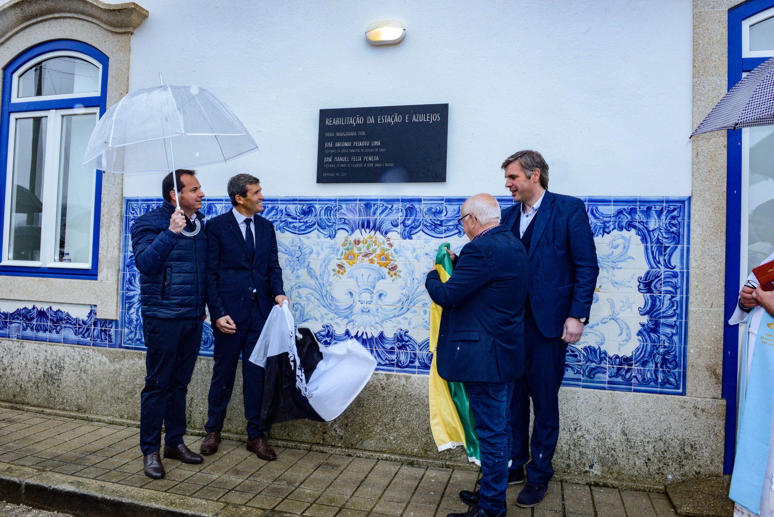 inauguração da estação