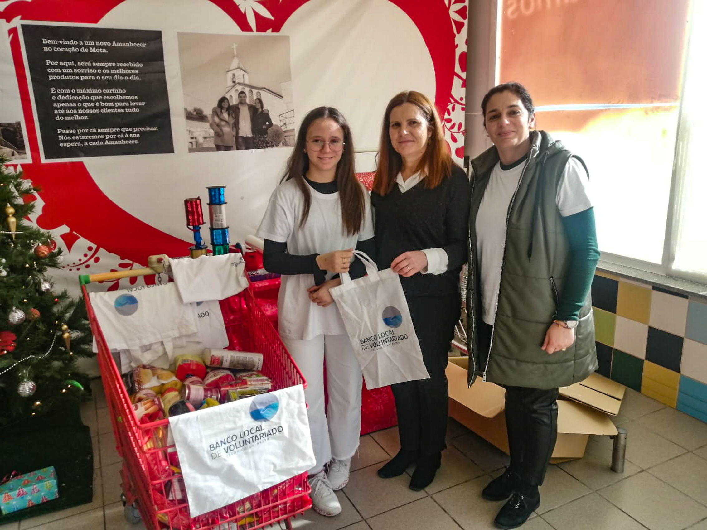 recolha de bens alimentares