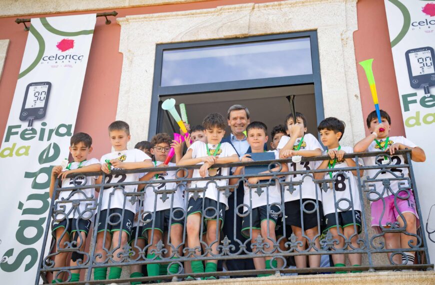 Campões da AFCB recebidos nos Paços do Concelho em Celorico de Basto