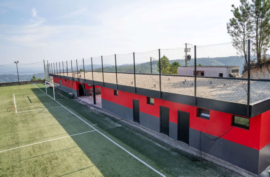 Campo de Jogos de Agilde terá melhores condições para atletas e dirigentes