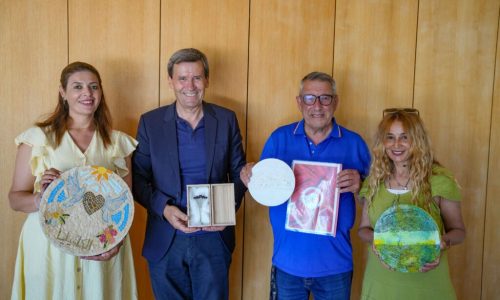 visita de artistas da Tunísia